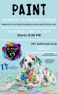Paint Your Pet's Portrait Night @ Pet Supplies Plus | Garwood | New Jersey | United States