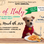 Home for Good Dog Rescue’s 14th Annual Taste of Italy Fundraiser! 🇮🇹🍝❤️🐾
