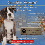 PATHWAY TO PAWS PAVERS | Leave Your Pawprint at Home for Good